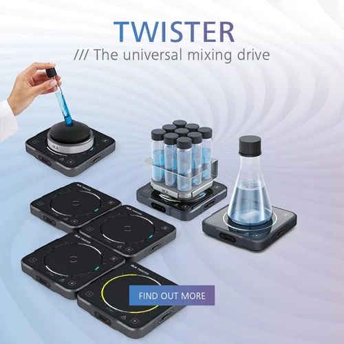 IKA Twister, de universele mixplaat