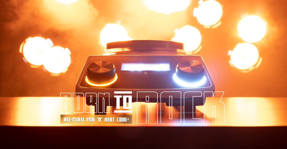 Heidolph uiterst robuuste Hei-PLATE Mix 'n' Heat Core+ magneetroerder