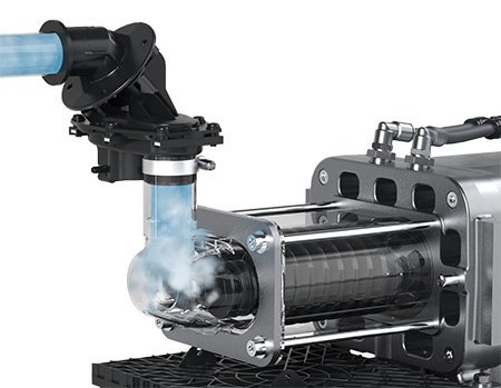 Olievrij vacuüm tot 10-3 mbar