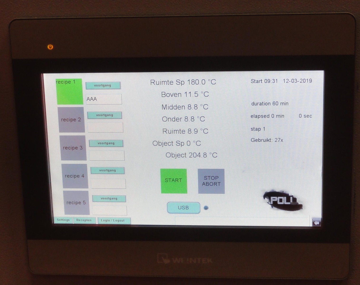 PLC bediening PLC bediening
