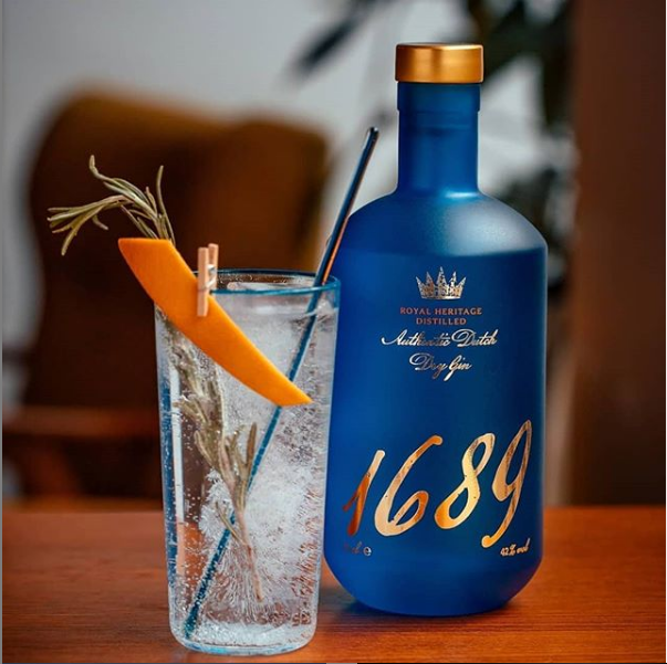 Verpakkingsglas: Gin 1689