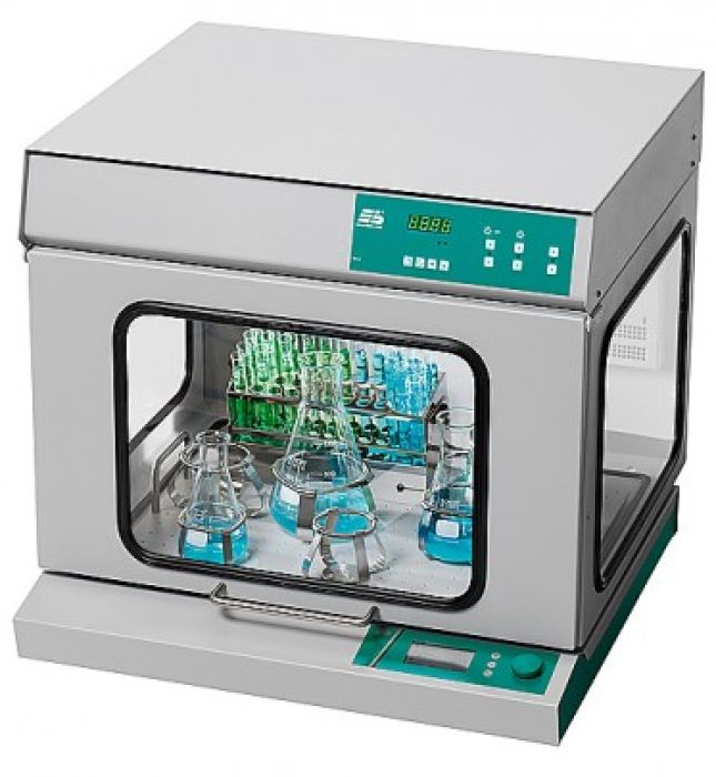 Edmund Bühler TH30 incubator opzet voor SM30 schudders
