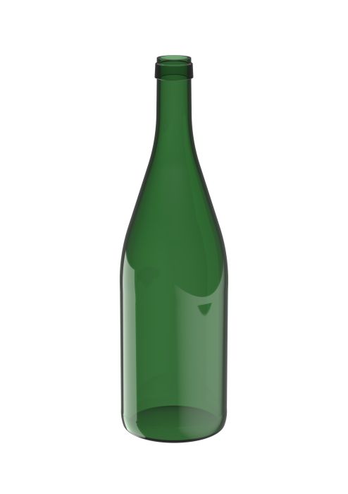 V201WS verpakkingsglas groen