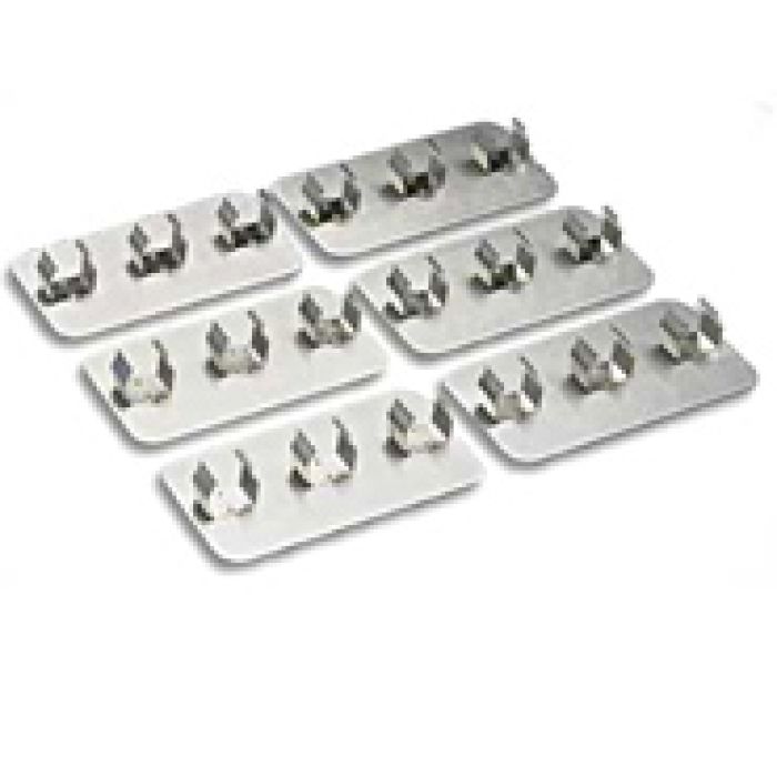 Scintific Industries 6 x Clip plaat voor 3 buizen