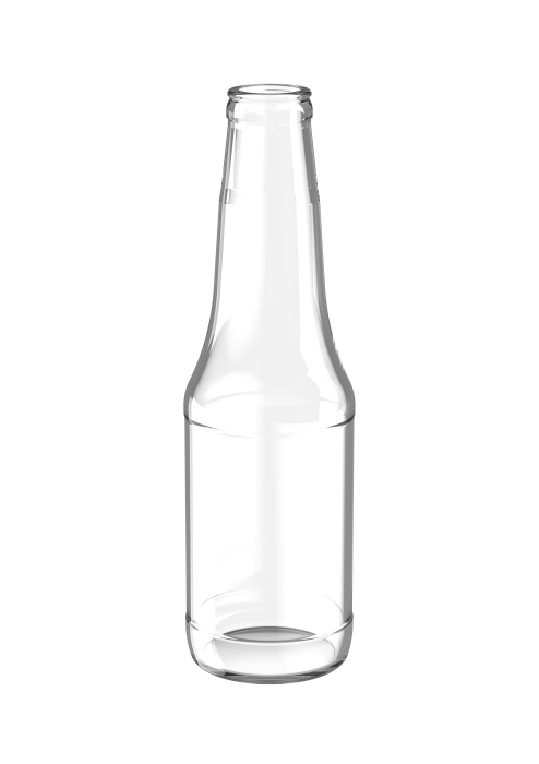Glazen fles voor levensmiddelen
