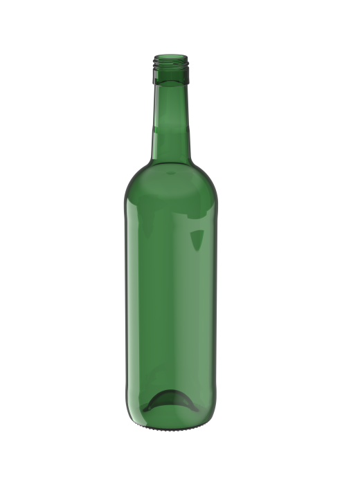 V685 verpakkingsglas groen