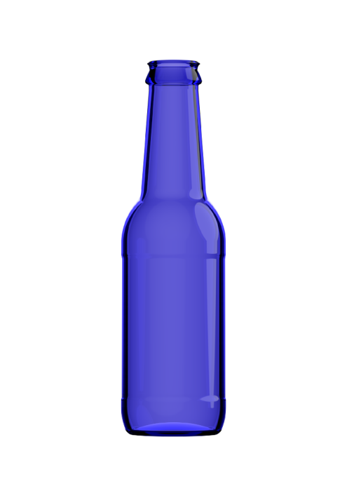 V3515 verpakkingsglas blauw