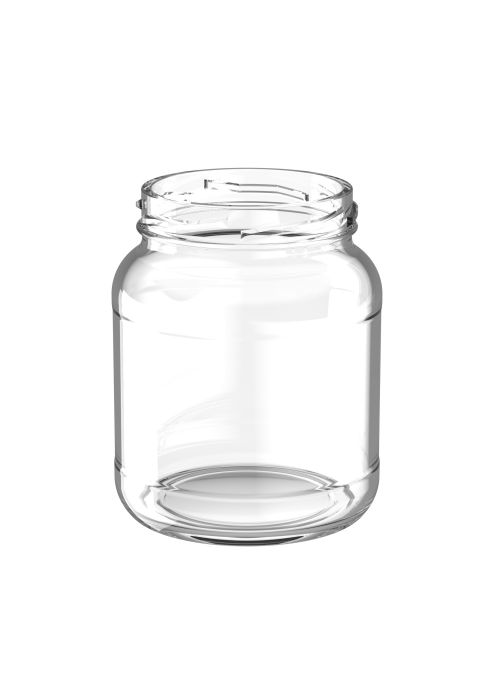Glazen pot voor levensmiddelen