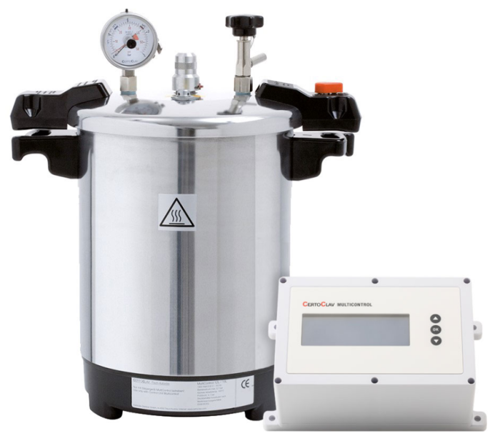 CertoClav MC ALU 12ltr tafelautoclaaf tot 140°C