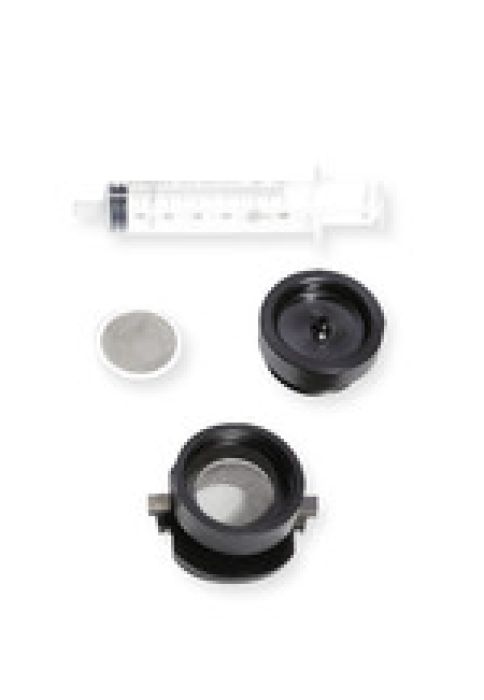 Fritsch set voor legen van maalbeker P7 premium