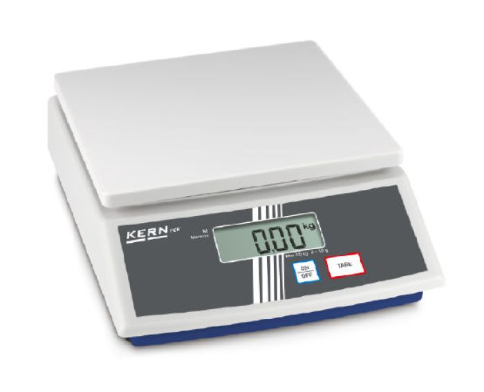 Kern FCE 3K1N tafelweegschaal 3 kg 1g plateau 252x228mm
