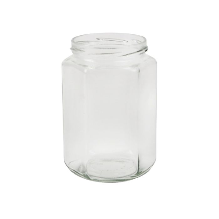 Glazen pot voor levensmiddelen