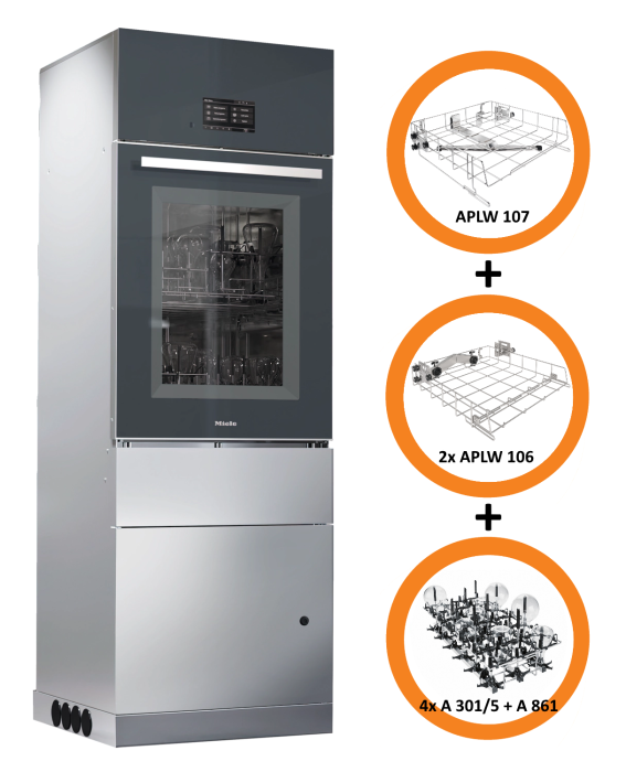 Miele Slimline lab-vaatwasser voordeelpakket