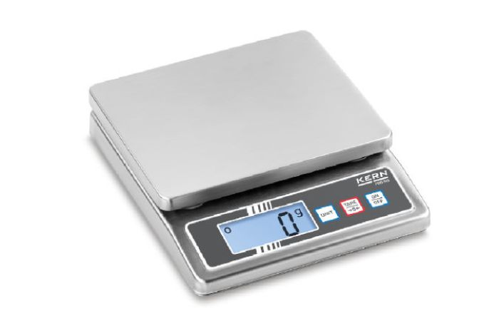 Kern FOB5K-3NS edelstaal tafelweegschaal 5 kg 1 g