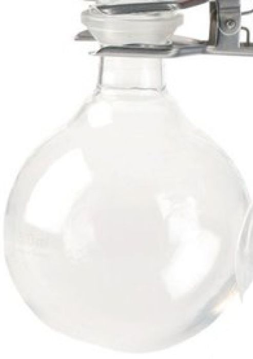 Vacuubrand rondbodemkolf 500 ml gecoat voor Variopompen