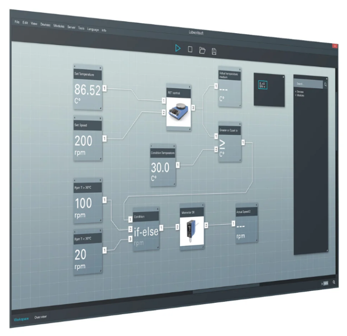 IKA Labworldsoft 6 visc software voor max. 3 apparaten