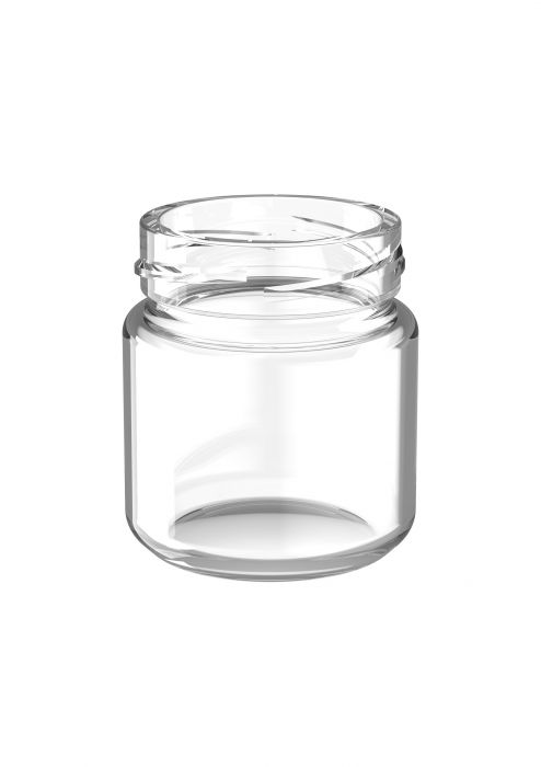Glazen twist-off pot voor levensmiddelen