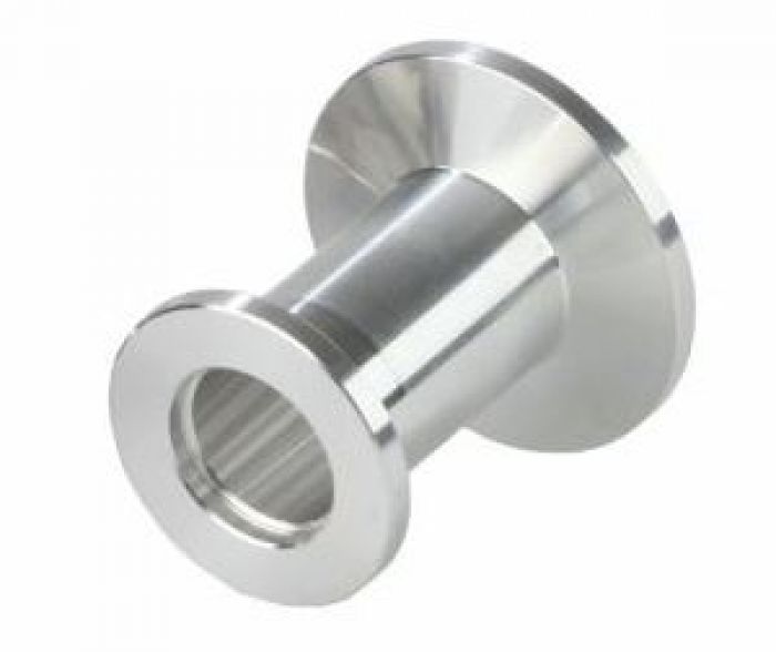 Vacuubrand reduceerstuk met kleinflens aluminium DN25/DN16