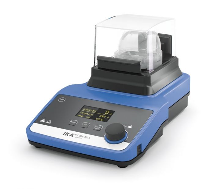IKA Tube Mill control maalmolen disposable maalkamers 40 ml