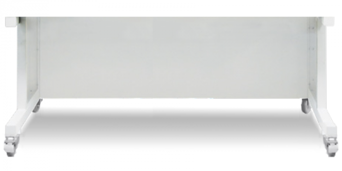 Esco onderstel 1.8m breed 71cm hoog op zwenkwielen