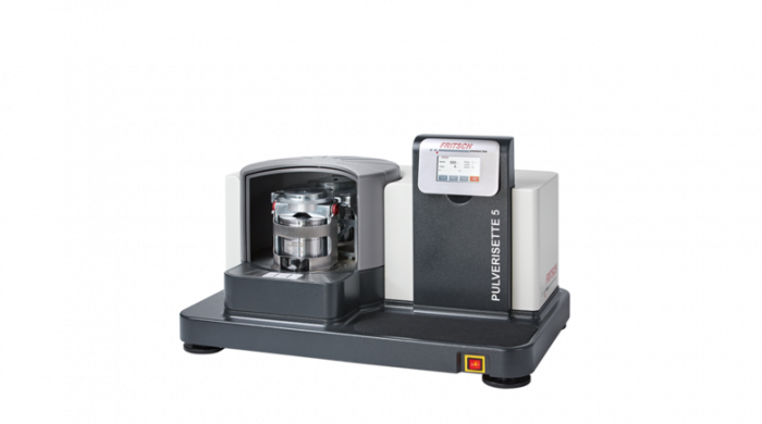 Fritsch Pulverisette 5 premium planetenkogelmolen 2 posities