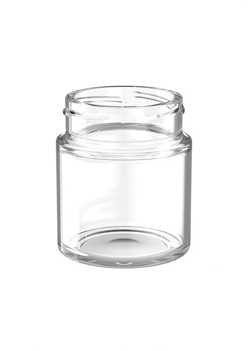 Glazen pot voor levensmiddelen