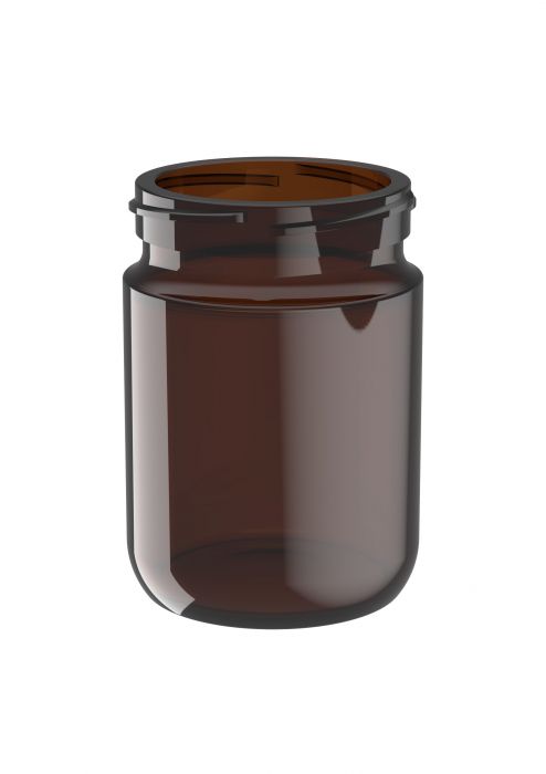 V2770 verpakkingsglas bruin