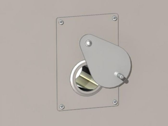 Memmert F6 doorv 23 mm achterzijde op nader te bep. positie