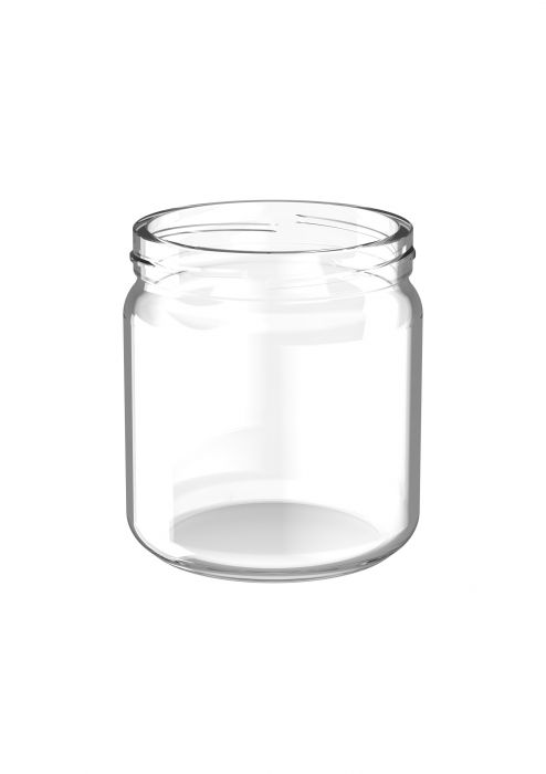 Glazen pot voor levensmiddelen