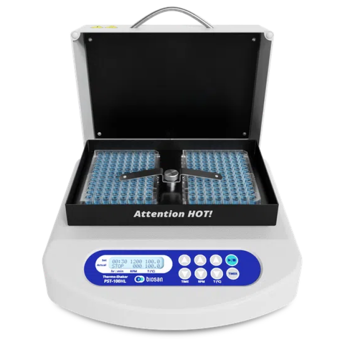 BioSan PST-100HL schudincubator voor 2 microtiterplaten