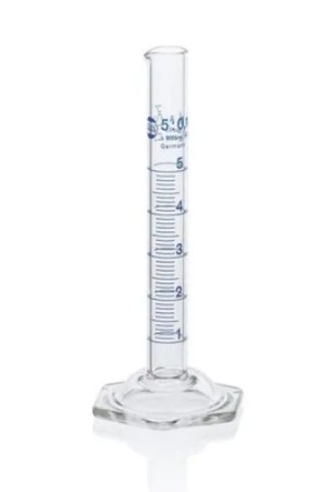 Brand maatcylinder, hoog, 5 ml klasse A