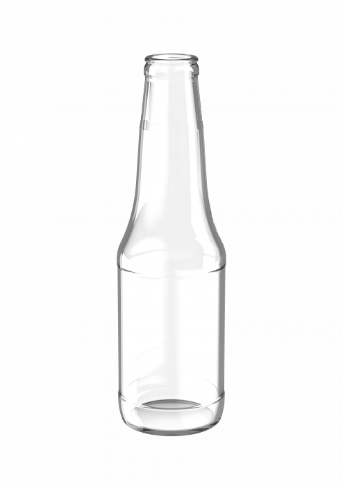 Glazen fles voor levensmiddelen