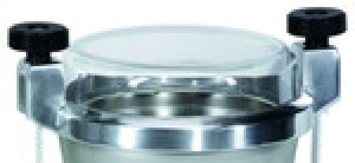 Fritsch zeefdeksel plexiglas 200 mm