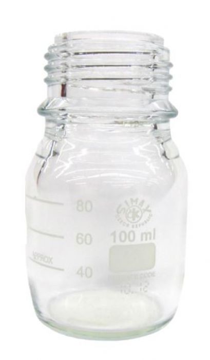 ANKOM 7119 fles 100 ml helder gecoat voor RF