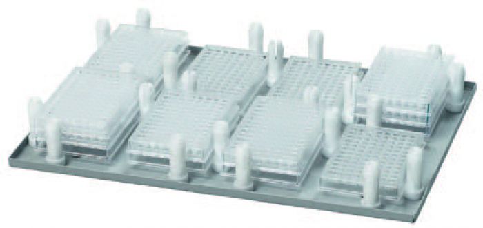 Edmund Bühler 0052 104 opzetplaat TiMix5 24 microtiterplaten