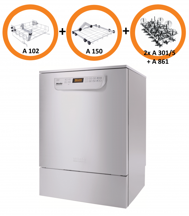 
    Miele undercounter lab-vaatwasser voordeelpakket