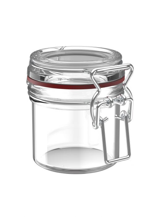 Glazen pot voor levensmiddelen