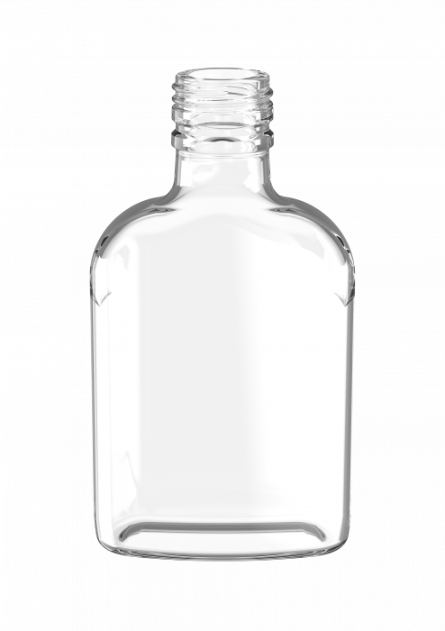 Glazen zakflacon V323
