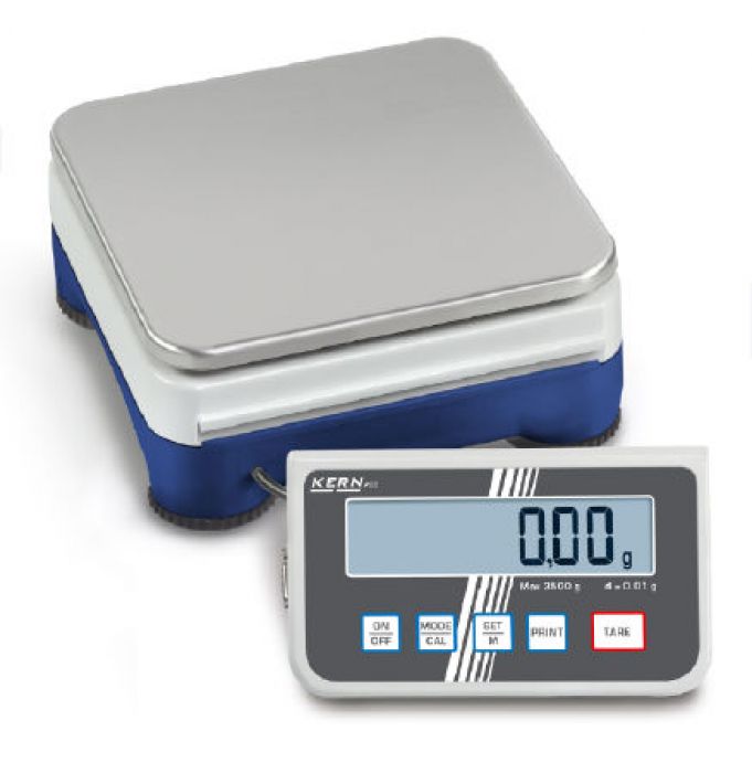 Kern PCD10K0.1 bovenweger tot 10 kg 0.1 g plateau 160x160mm