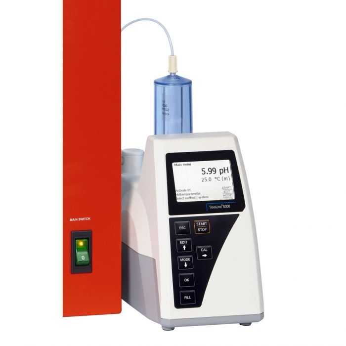 Behr TB2 titratie module voor S5 stoomdestillatie apparaat