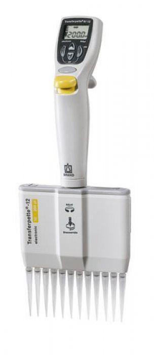 Brand Transferpette -12 electronic 15-300 µl digitaal
