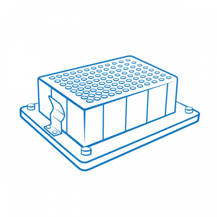 BioSan B-2E thermoblok Eppendorf® 96/1000 µl voor TS-DW