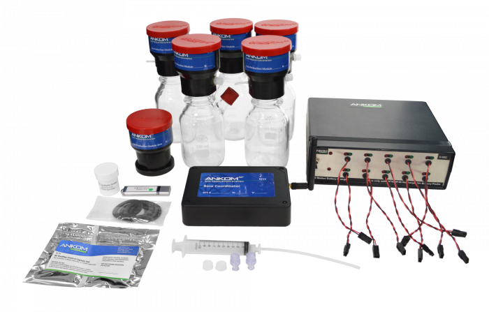 ANKOM RF gen 3 Gas Production Base Kit met 5 flessen