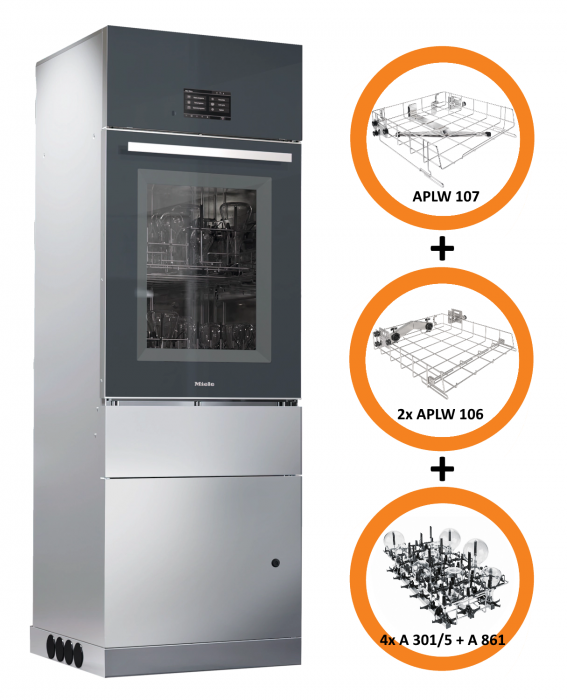 Miele Slimline lab-vaatwasser voordeelpakket