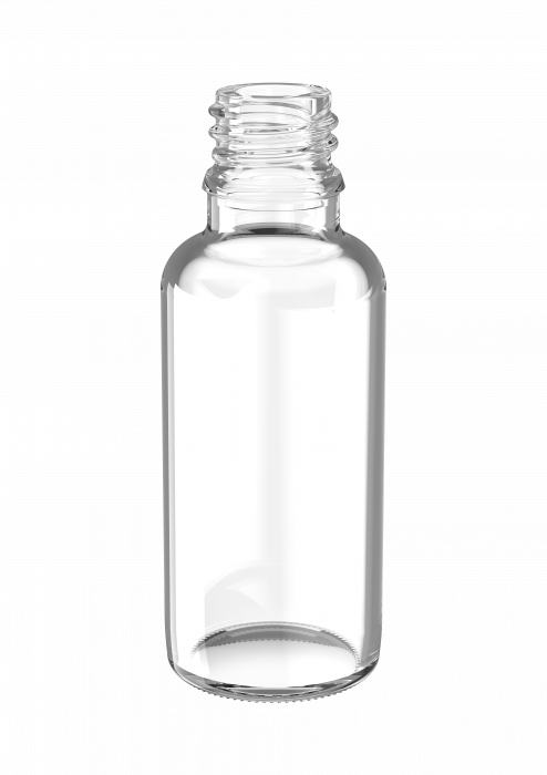 V2615 - 30ml Druppelfles DIN18 helder glas