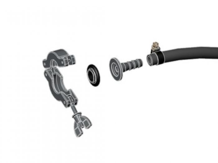 Memmert B04026 aansluitset voor vacuümpomp op vacuümstoof