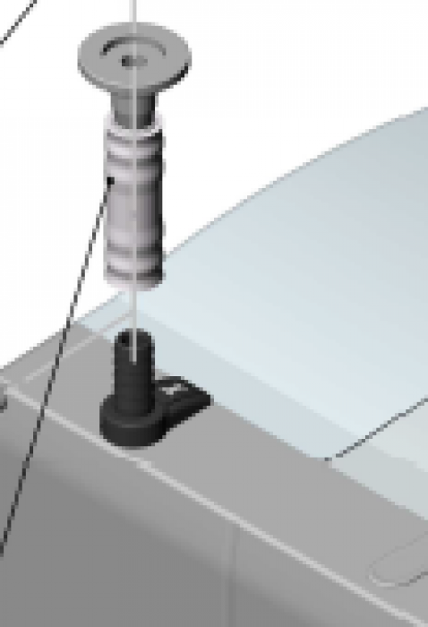 Vacuubrand adapter kleinflens DN16 chemie NT pompen