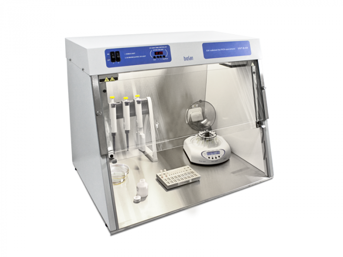 BioSan UVT-B-AR kast 69cm staal + stopcontact