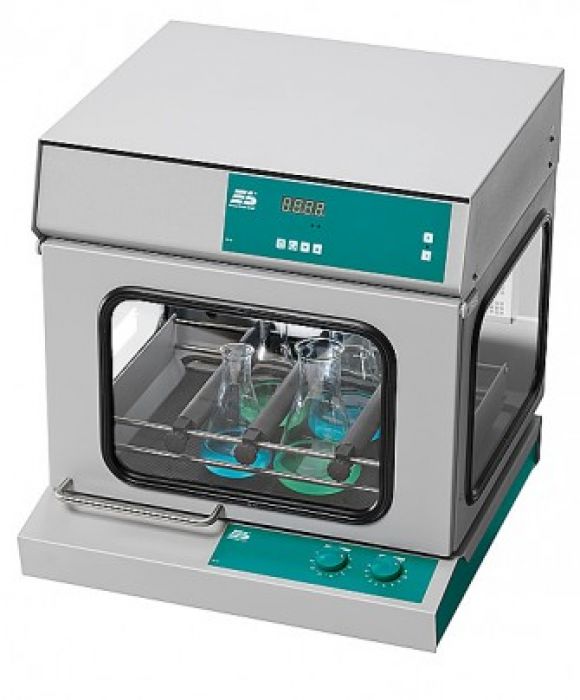 Edmund Bühler TH15 incubator opzet voor KS15 schudders