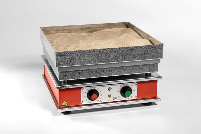 LHG-Harry Gestigkeit ST71 zandbad 360x360x50 mm 30-110°C